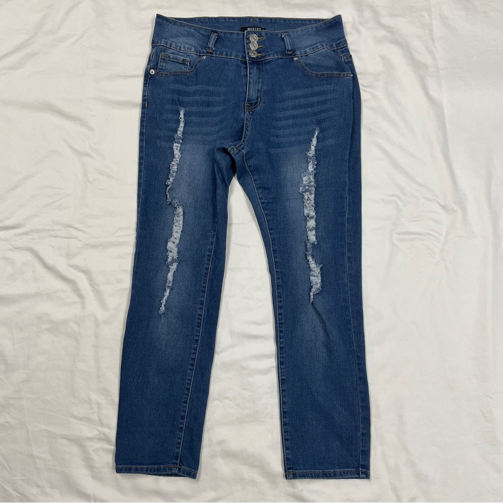 Bee & Ceci ladies straight leg jeans size 12